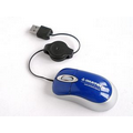 Wired Mini Retractable Optical Computer Mouse